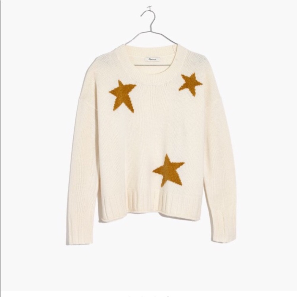 Madewell Star sweater